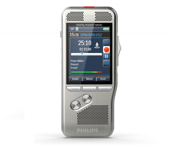 Philips Pocket Memo Voice Recorder DPM-8000
