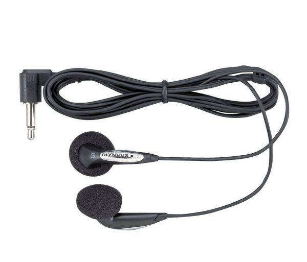 Photo of the Olympus E-20 Monaural earphone | featured image for Olympus E-20 Monaural Earphone.