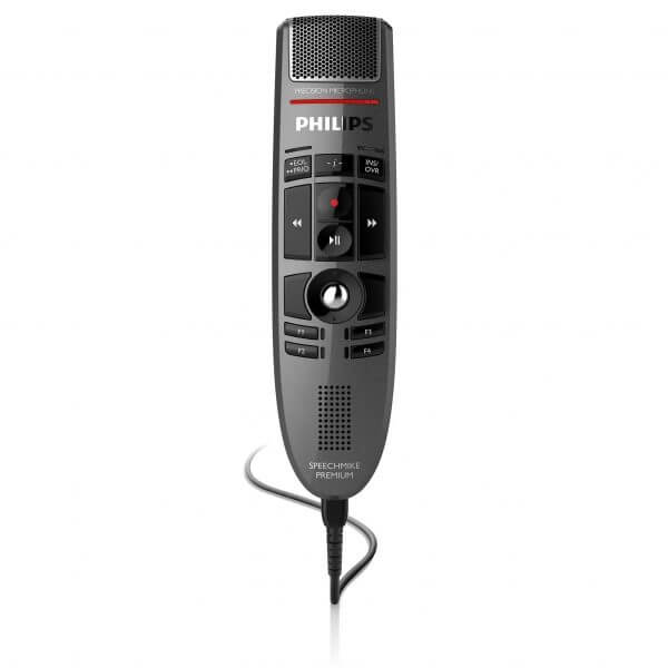 Philips SpeechMike Pro Premium LFH-3500 USB | Featured Image for Philips SpeechMike Pro Premium LFH-3500 USB Product Page by Pacific Transcription.