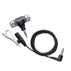 Photo of the Olympus ME-51S stereo Microphone | featured image for Olympus ME-51S Stereo Microphone.