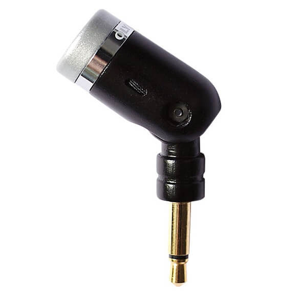 Photo of the Olympus ME-52W uni-directional noise-cancelling microphone | featured image for Olympus ME-52W Uni-Directional Noise-Cancelling Microphone.