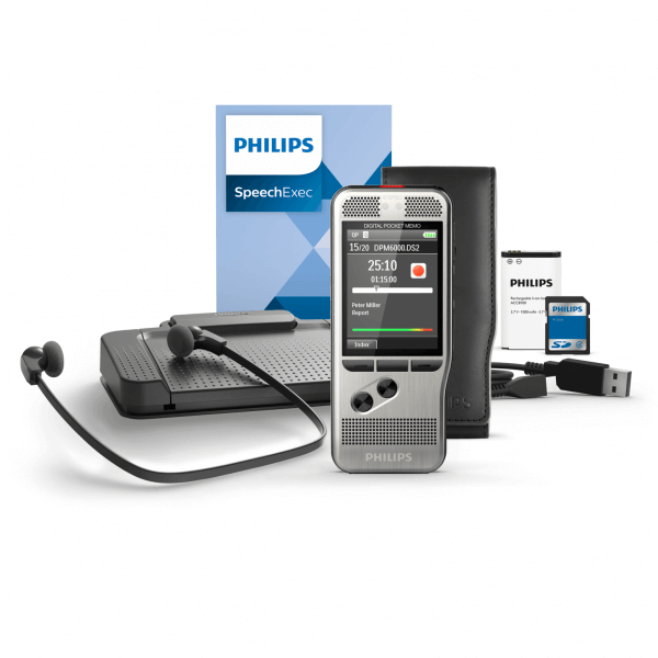 Philips DPM6700 Dictation and Transcription Starter Kit