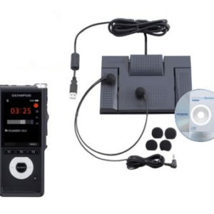 Olympus DS 2600 with AS-2400 dictation | featured image for Olympus DS-2600 with AS-2400 Dictation and Transcription Bundle.