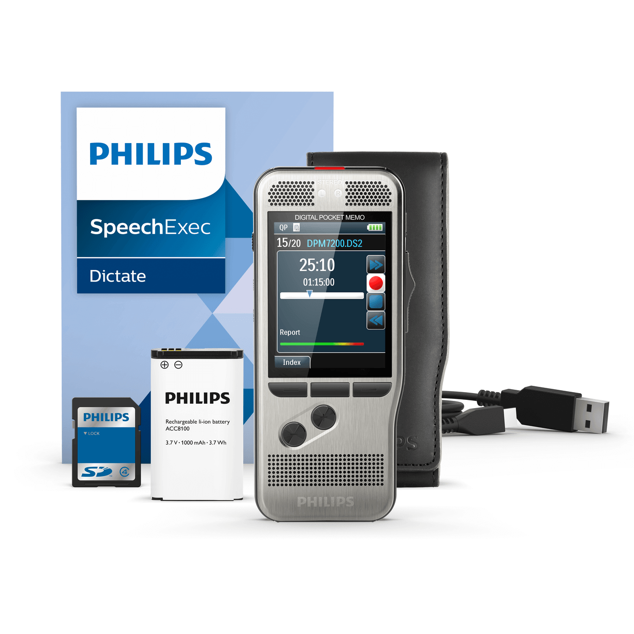 Philips Pocket Memo Voice Recorder DPM-7800 | Pacific ...